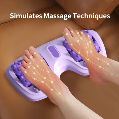 Foot Massage Roller Double Foot Manual Massage Roller Ergonomic Relieving Tool Exercise Equipment for Women Runners Athletes