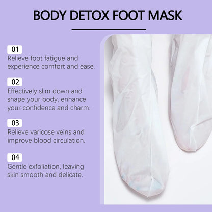 Exfoliating Foot Mask Remove Dead Skin Foot Peel Mask Socks for Dry Rough Anti Cracked Moisturizing Foot Care for Smooth Skin